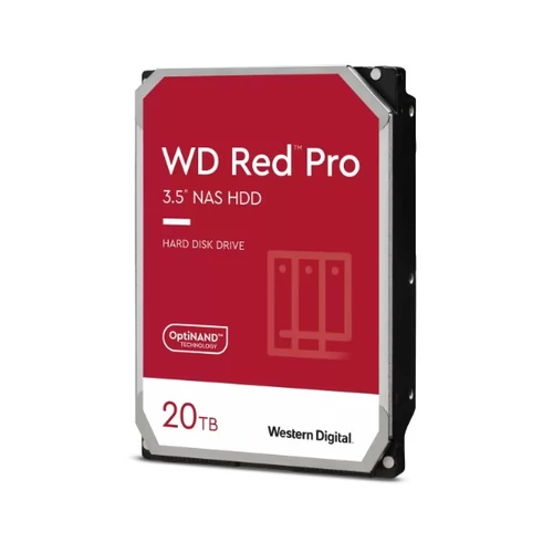 WESTERN DIGITAL 3.5" HDD SATA-III 20TB 7200rpm 512MB Cache, CAVIAR Red Pro Western Digital