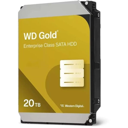 WESTERN DIGITAL 3.5" HDD SATA-III 20TB 7200rpm 512MB Cache, CAVIAR Gold Western Digital