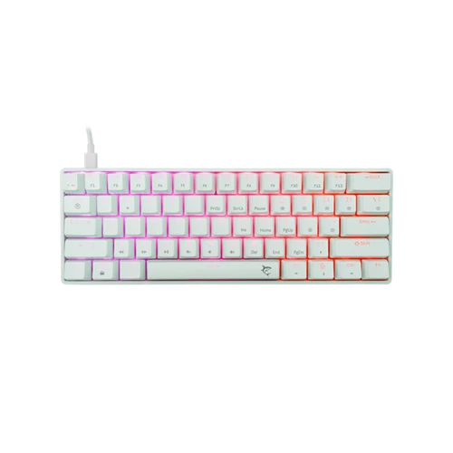 WHITE SHARK SHINOBI-2 / W-R-HU mech. bill. 62 piros gomb,fehér,magyar White Shark