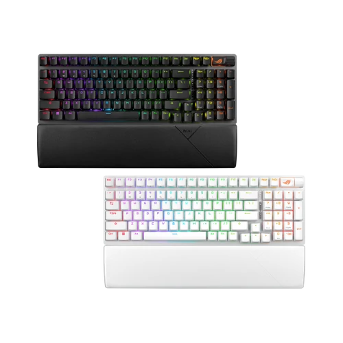 ASUS Vezetékes / Vezeték Nélküli Billentyűzet ROG STRIX SCOPE II 96 WIRELESS USB, Fekete, Mechanikus ASUS PCC