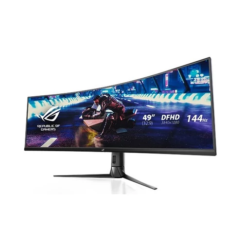 ASUS XG49VQ ROG Strix Monitor 49" VA, 3840x1080, 2xHDMI / Displayport, USB3.0, 144Hz, HDR, hajlított