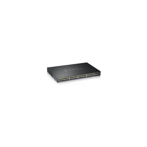 ZYXEL Switch L3 Access Switch, 960W PoE, 40xPoE+ / 10xPoE + +, 48x1G RJ45 2x10mG RJ45, 4x10G SFP+ Uplink Zyxel