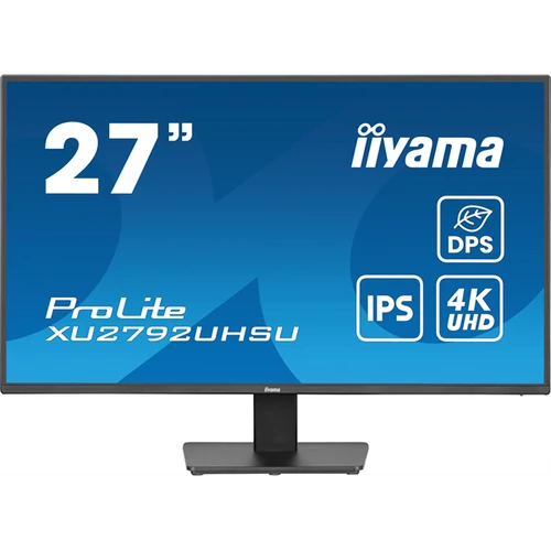 IIYAMA ProLite monitor, IPS, 27", 3840x2160, 16:9, 350 cd / m˛, 4ms, 1300:1, HDMI / DisplayPort Iiyama
