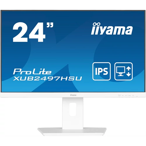 IIYAMA ProLite monitor, IPS, 23.8", 1920x1080, 16:9, 300 cd / m2, 1ms, 1300:1, HDMI / DisplayPort / USB Iiyama