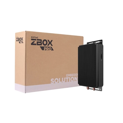 ZOTAC PC ZBOX PRO, Intel N-series N6211 3.0GHz, 8GB, 128 SSD, 1xHDM, 1xDisplayport, 1xLAN, WIFI, BT, 3xUSB 3.1 Passzív ZOTAC