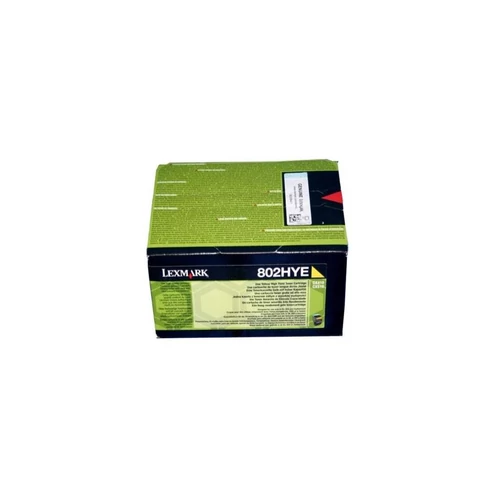 Lexmark CX410/510 High Corporate Toner Yellow 3K (Eredeti) 80C2HYE