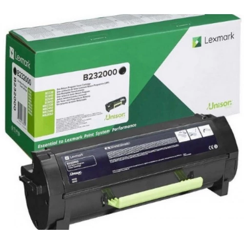 Lexmark B2338/B2442 Return Toner Black 3k (Eredeti) B232000