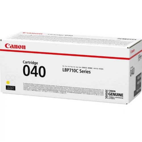 Canon CRG040 Toner Yellow /eredeti/ LBP710/712 5.400 oldal