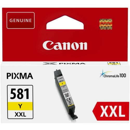 Canon CLI581XXL Patron Yellow /eredeti/