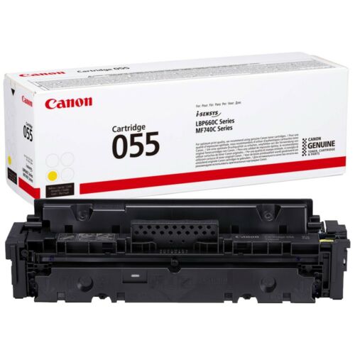 Canon CRG055 Toner Yellow 2,1K (EREDETI)