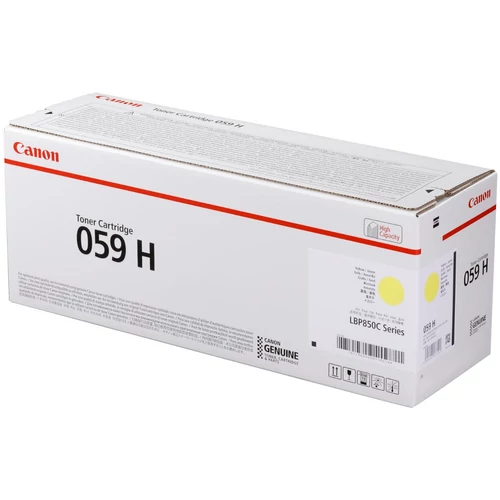 Canon CRG059H Toner Yellow /EREDETI/ 13,5K