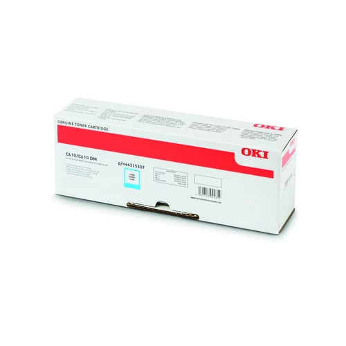 OKI C610 Toner Cyan 6k (Eredeti)