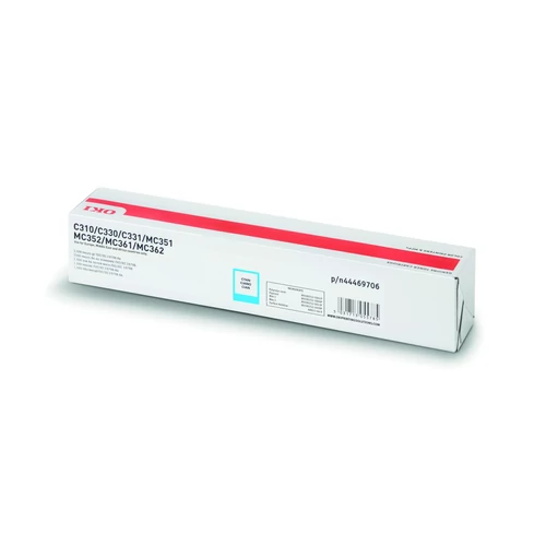 Oki C310/330/510/530/MC351 Toner Cyan 2K (Eredeti)