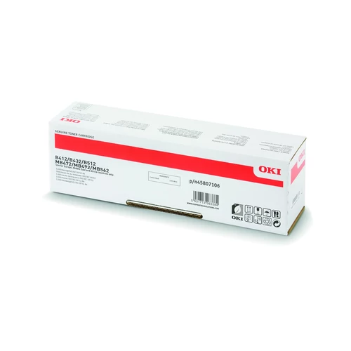 Oki B432/MB472 Toner 7K (Eredeti)