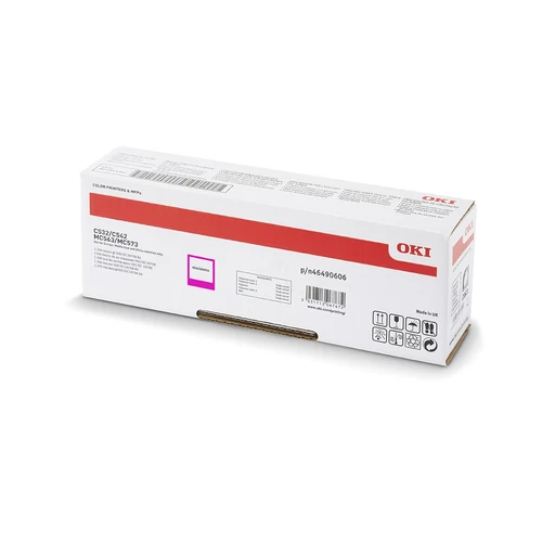 Oki C532/C542 High Toner Magenta 6K (Eredeti)