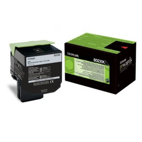 Lexmark CX510 Extra High Return Toner Black 8K (Eredeti) 80C2XK0