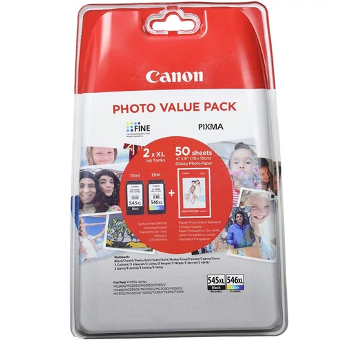 Canon PG545XL+CL546XL+10x15 GP501 Multipack /eredeti/