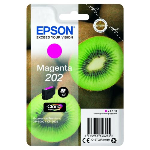 Epson T02F3 Patron Magenta 4,1ml (Eredeti)