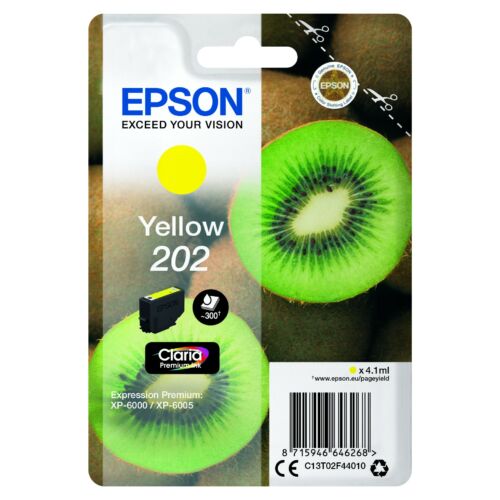 Epson T02F4 Patron Yellow 4,1ml (Eredeti)