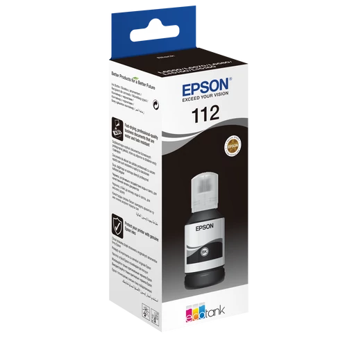 Epson T06C1 Tinta Black 127ml No.112 (Eredeti)