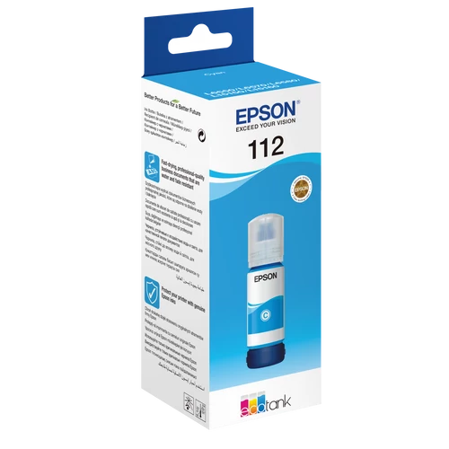 Epson T06C2 Tinta Cyan 70ml No.112 (Eredeti)