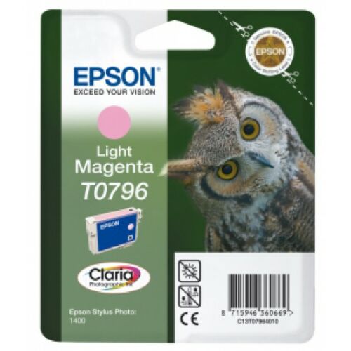 Epson T0796 Patron Light Magenta 11ml (Eredeti)