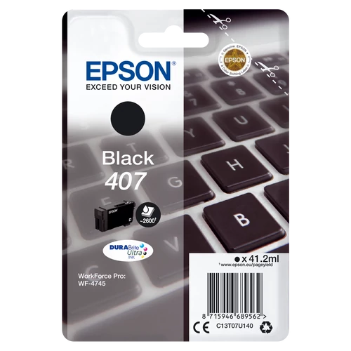 Epson T07U1 Patron Black 41,2 ml /o/