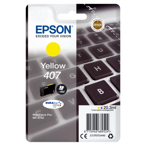 Epson T07U4 Patron Yellow 20,3ml /o/