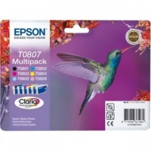 Epson T0807 Patron Multipack 7,4ml (Eredeti)