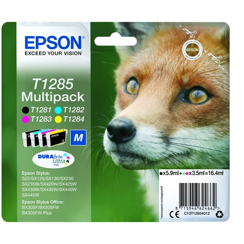 Epson T1285 Multipack Standard capacity patronok (Eredeti)