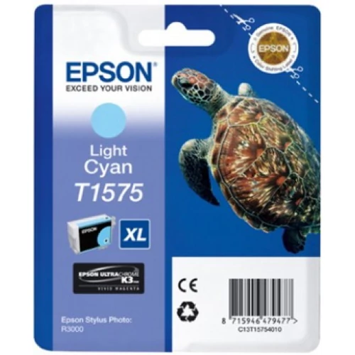 Epson T1575 Patron Light Cyan 26ml (Eredeti)