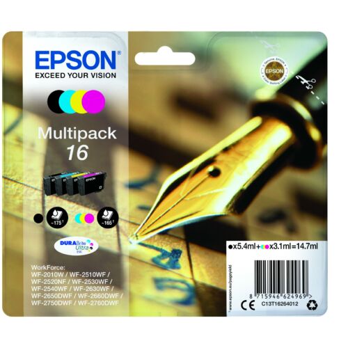 Epson T1626 Patron Multipack 16 (Eredeti)