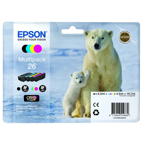 Epson T2616 Patron Multipack 26 (Eredeti)