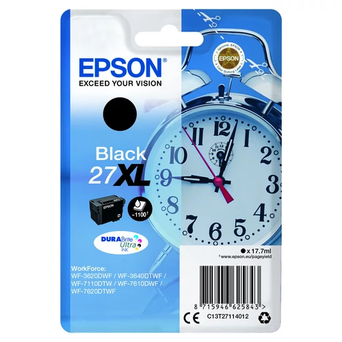 Epson T2711 Patron Black 17,7ml (Eredeti)