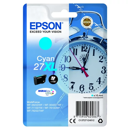 Epson T2712 Patron Cyan 10,4ml (Eredeti)