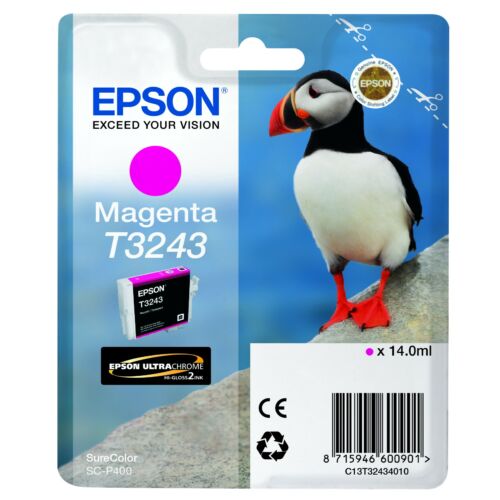 Epson T3243 Patron Magenta 14 ml (Eredeti)
