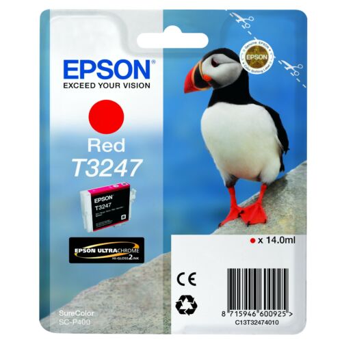 Epson T3247 Patron Red 14 ml (Eredeti)