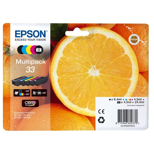 Epson T3337 Patron Multipack 33 (Eredeti)