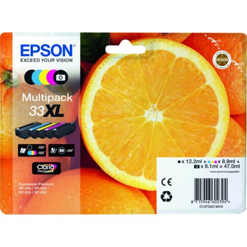 Epson T3357 Patron Multipack 33XL (Eredeti)