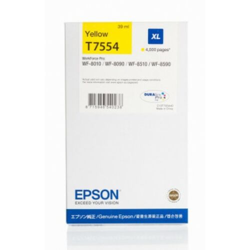 Epson T7554 Patron Yellow 4K (Eredeti)