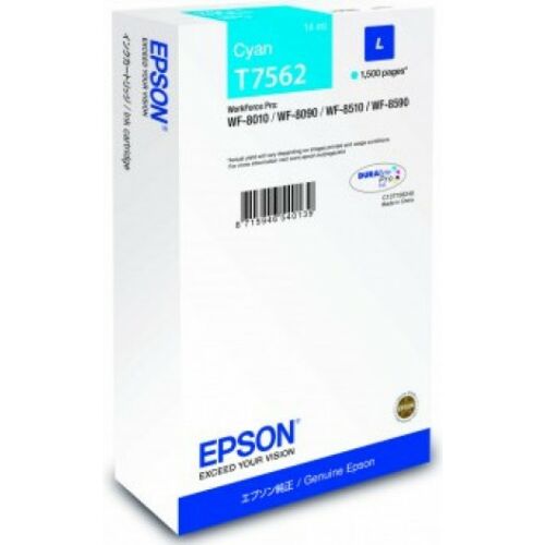 Epson T7562 Patron Cyan 1,5K (Eredeti)