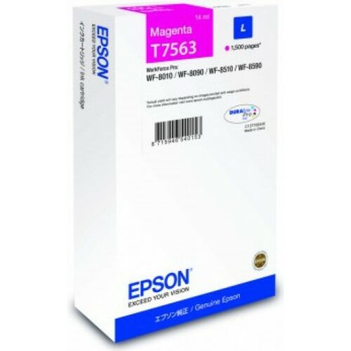 Epson T7563 Patron Magenta 1,5K (Eredeti)