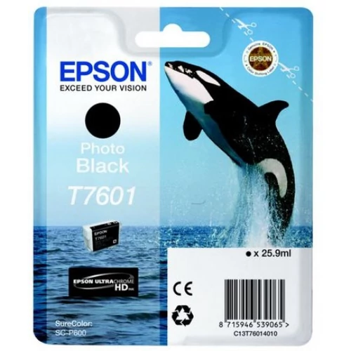 Epson T7601 Patron Photo Black 26ml (Eredeti)