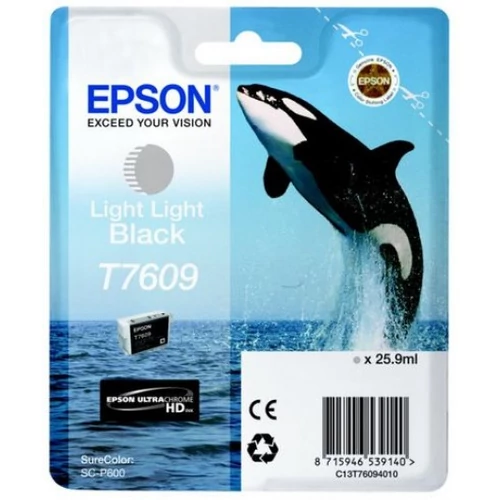 Epson T7609 Patron Light Light Black 26ml (Eredeti)