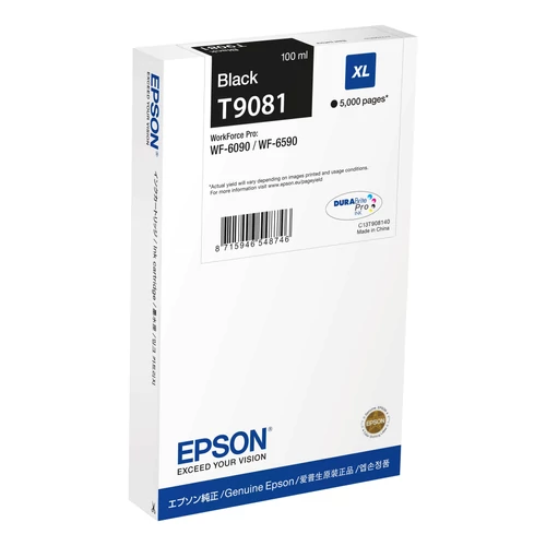 Epson T9081 Patron Black 5K (Eredeti)