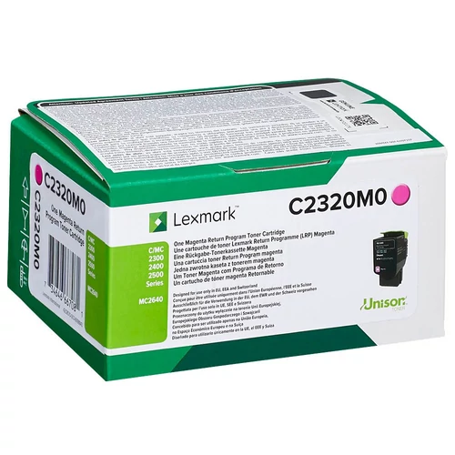 Lexmark C2320M0 Magenta toner 1k /o/