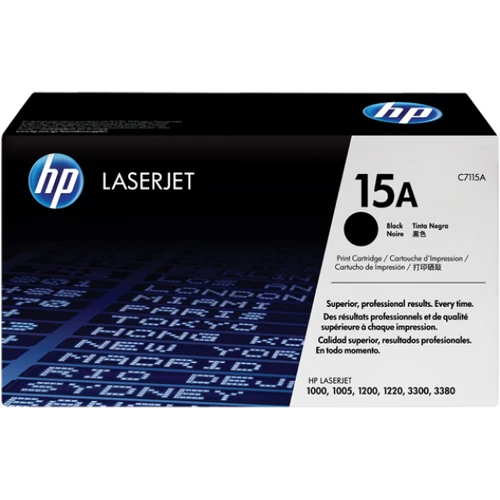 HP C7115A Toner Black 2,5k No.15A (Eredeti)