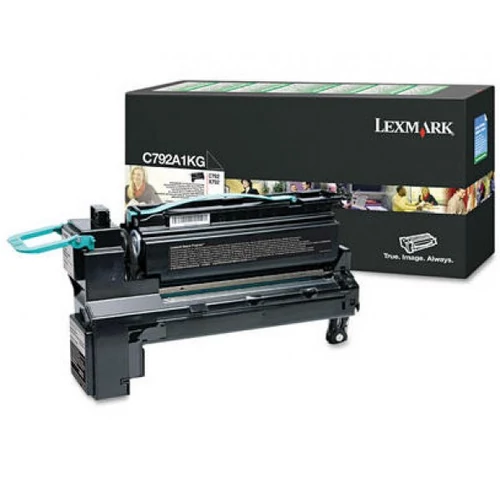 Lexmark C792/X792 Return Toner Black 6K (Eredeti) C792A1KG