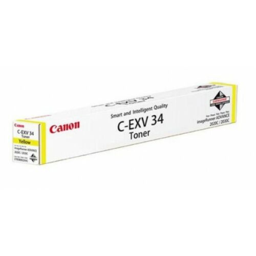 Canon C-EXV 34 Toner Yellow (Eredeti)