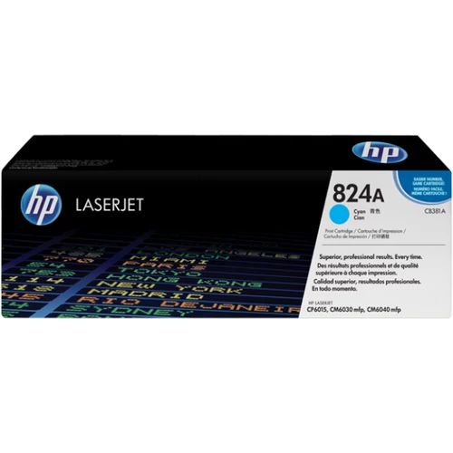 HP CB381A Toner Cyan 21k No.824A (Eredeti)